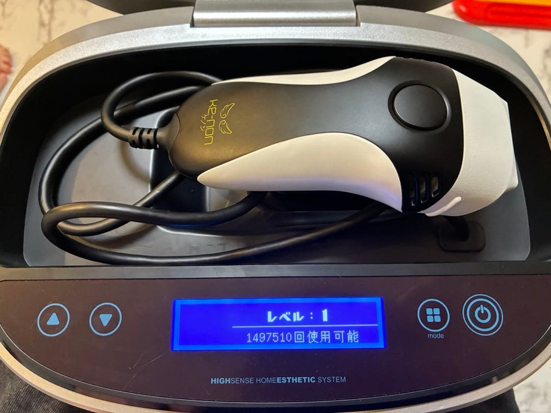 ケノン Ver.8.6 脱毛器 スーパープレミアム2高残量 ストロング付