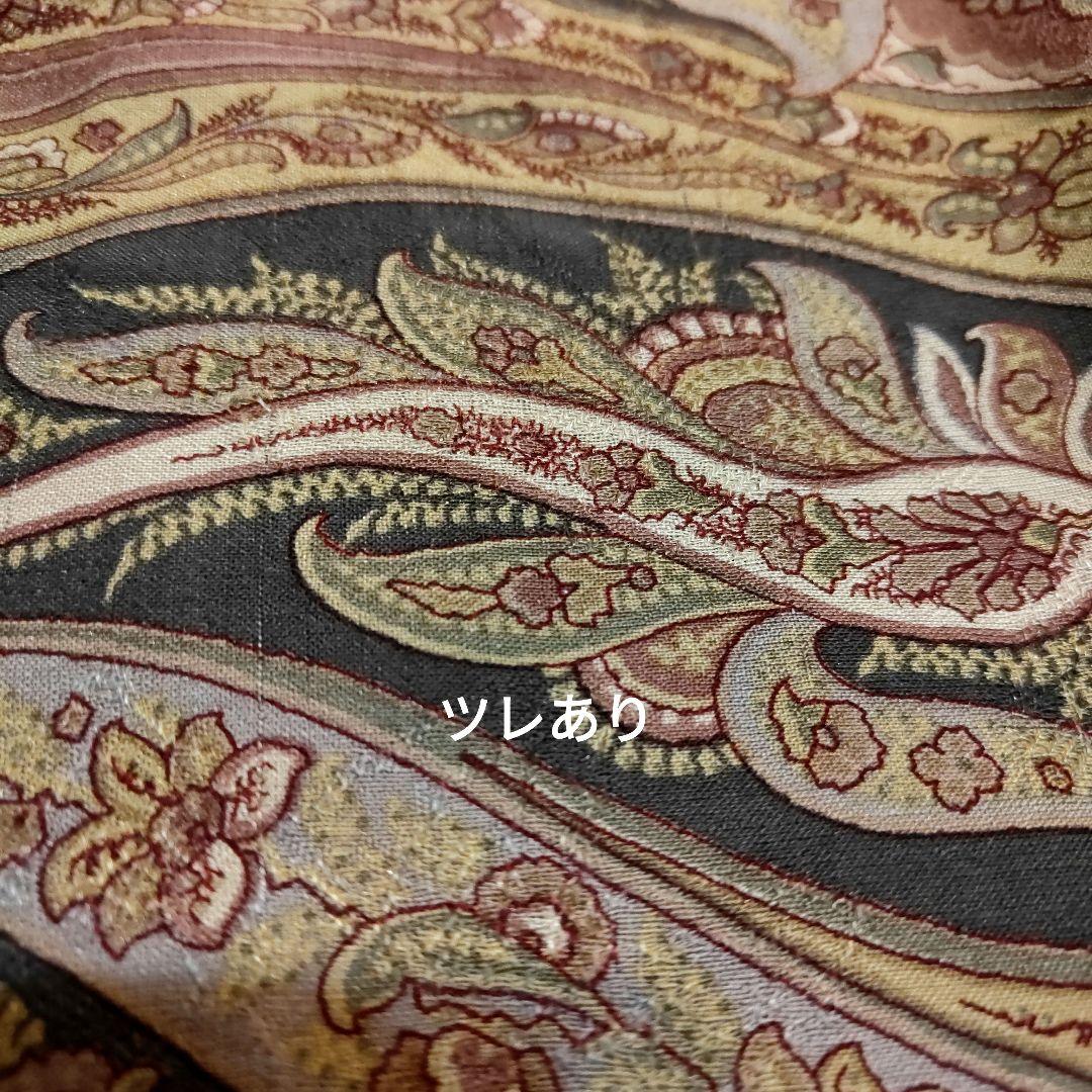 ETRO ペイズリー柄シルク・ウール大判ストール ・ショール☆130cm