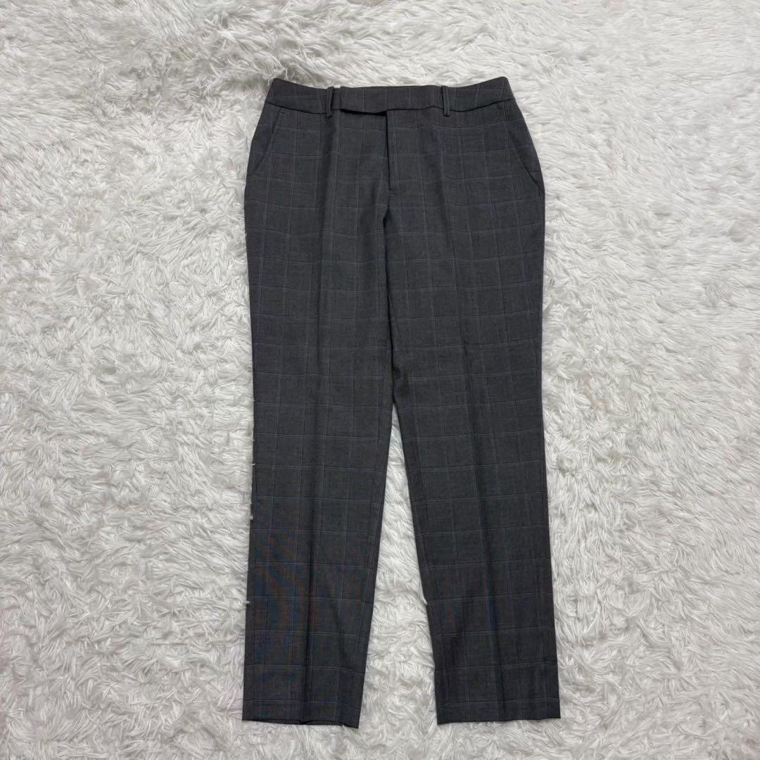 ◎新品タグ付き WHITE 高機能carreman チェック 自宅で洗える L1