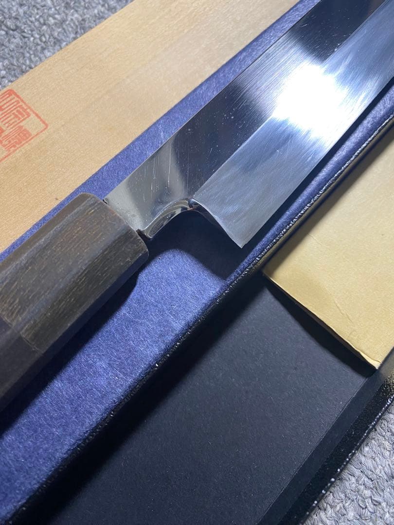 柳刃包丁　尺一　本焼