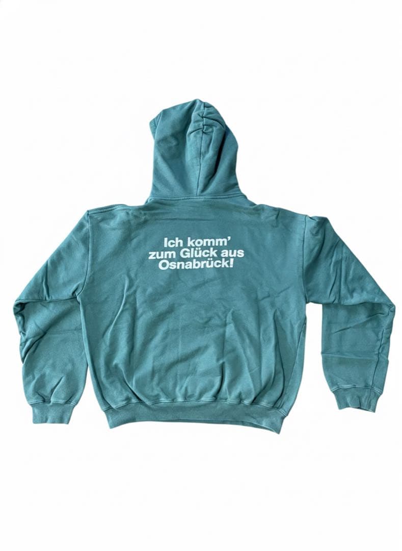VETEMENTS ヴェトモン フード付きパーカー グリーン