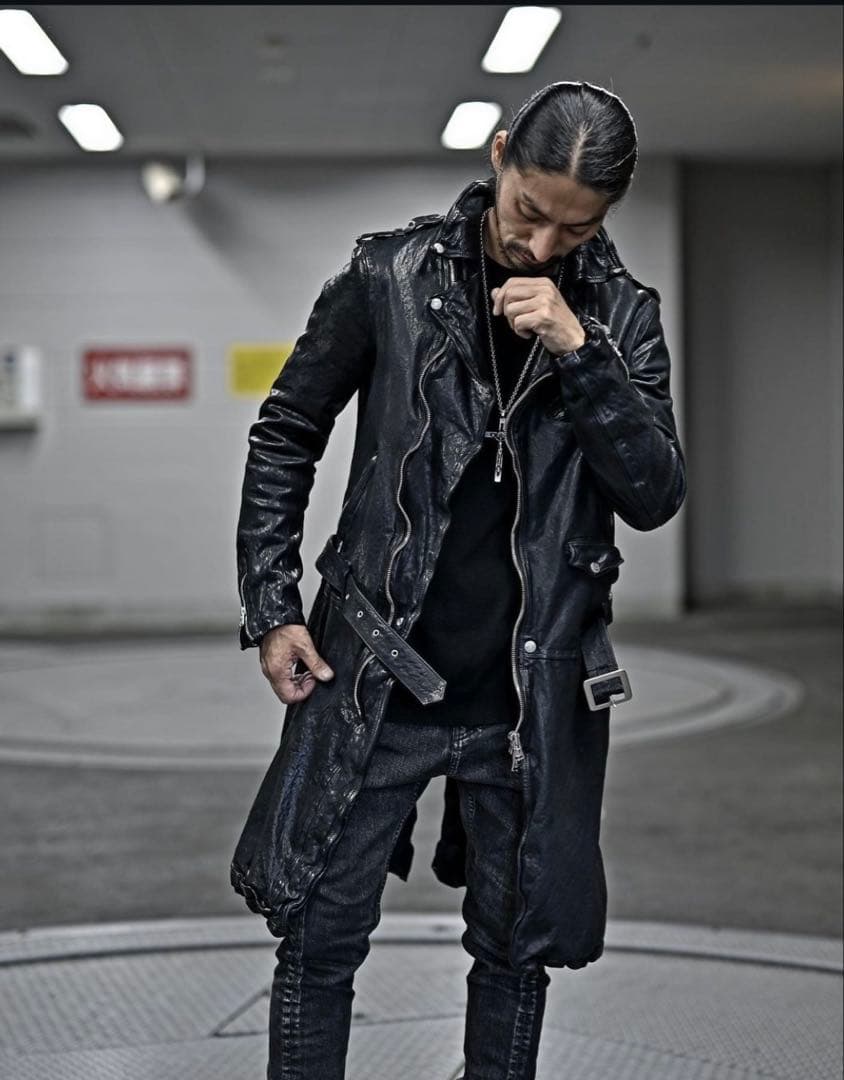 バックラッシュ　ジャパンショルダー　ライダースコート　size M