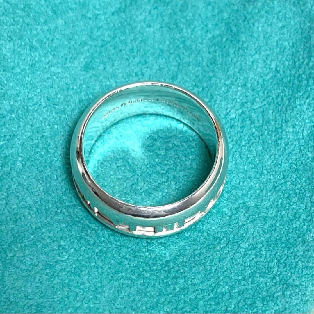 TIFFANY&Co.　アトラスカーブドリング　19号　メンズ/レディース