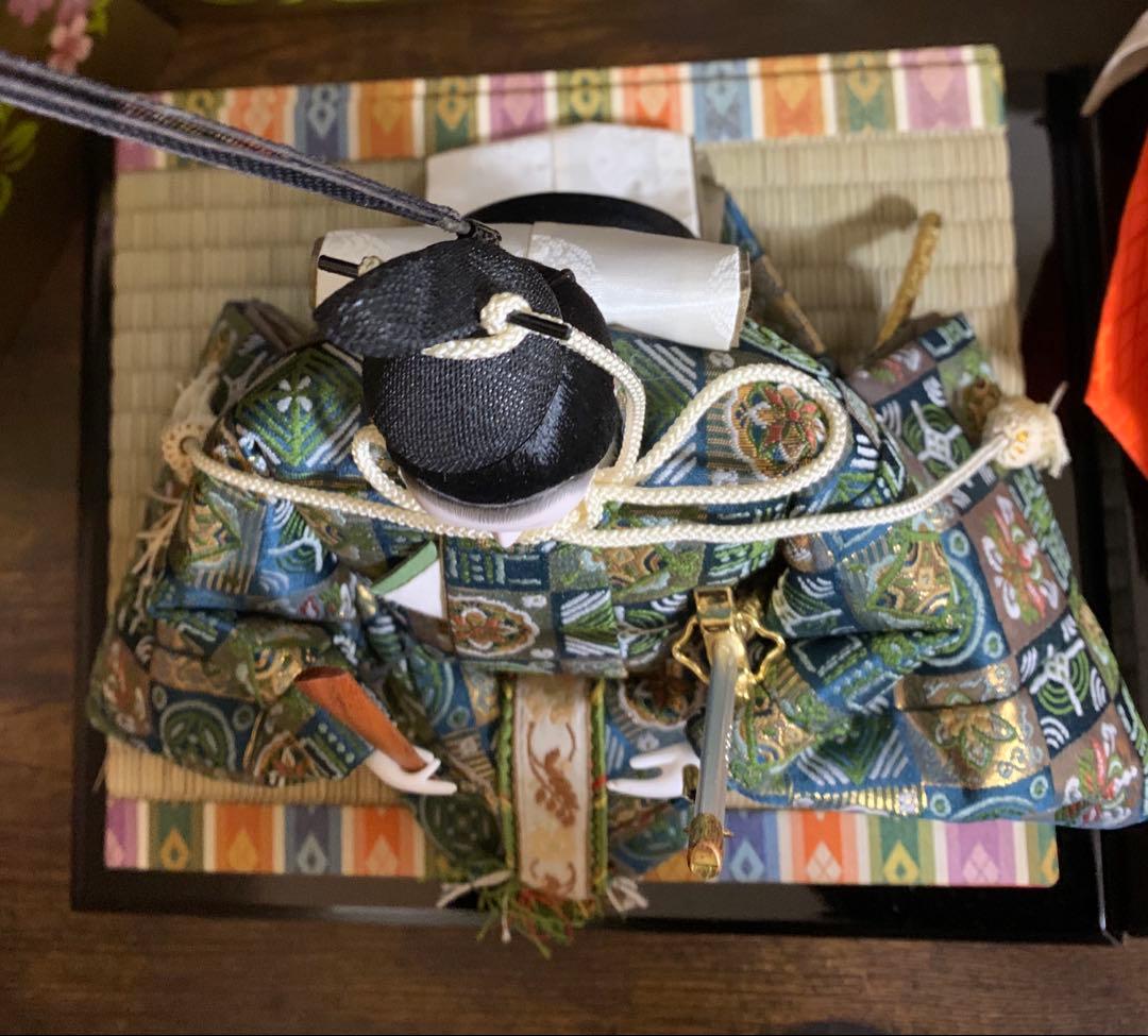 【8日迄出品】京雅　小倉草園作　絶世の美男美女　親王飾り　十二単唐衣裳姿仕様