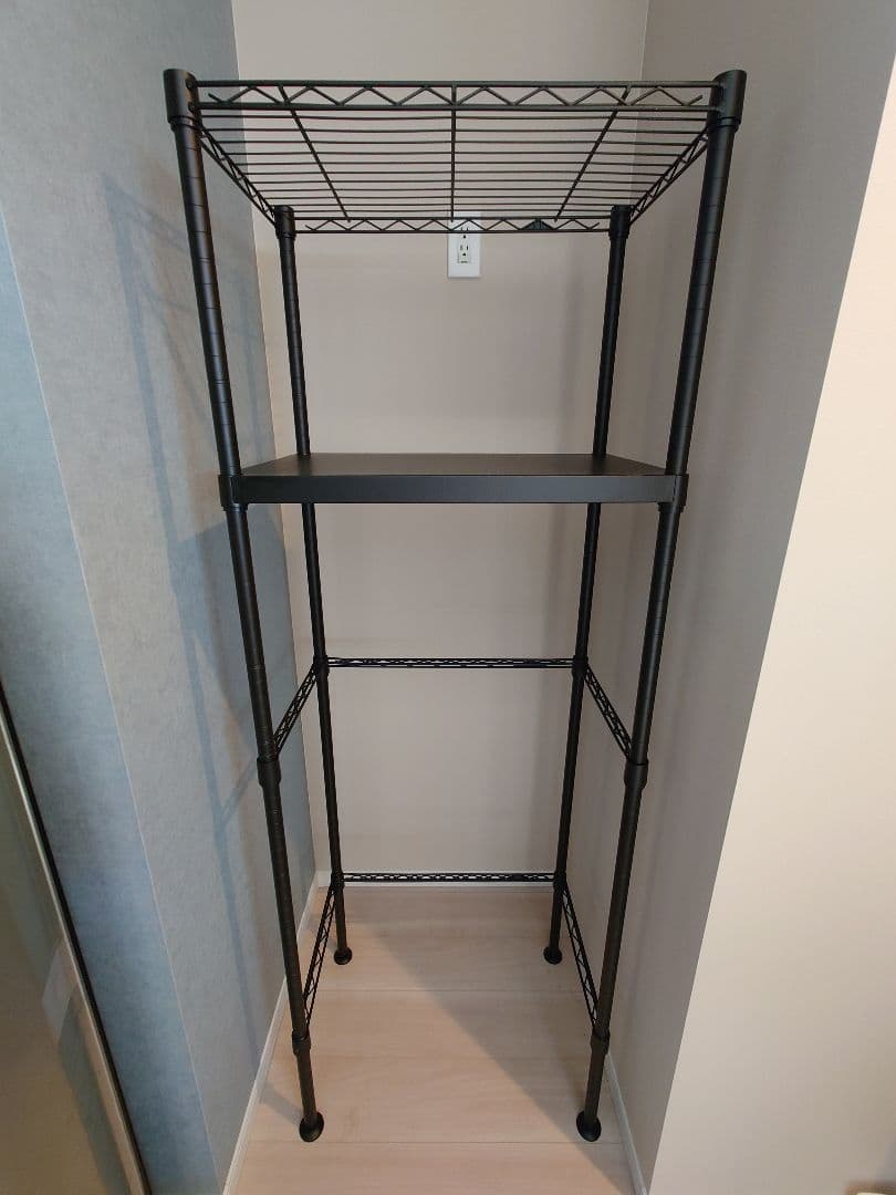 ルミナス　ノワール　ハンマートーン　スチールラック