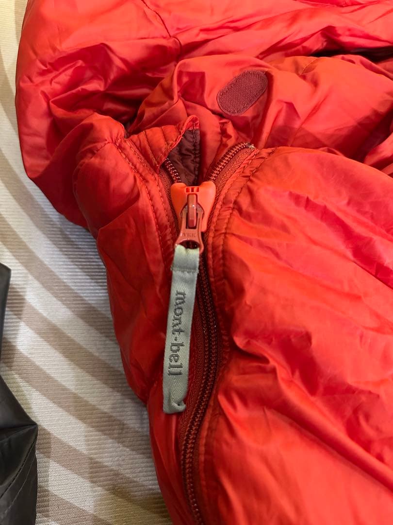 モンベル寝袋　ダウン650 #0 T limit -15°C