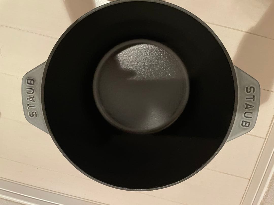 STAUB 20cm グレー　ライスポット