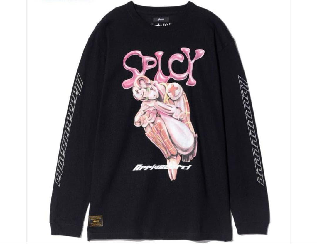 ジョジョの奇妙な冒険　× glamb　スパイスガール　長袖Tシャツ　XL