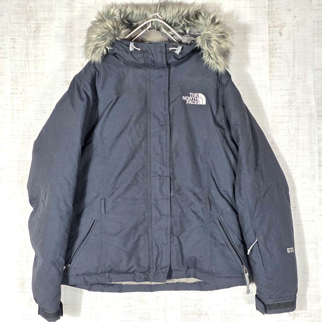 極暖✨️ノースフェイス ファーダウンジャケット 550フィル 黒 M