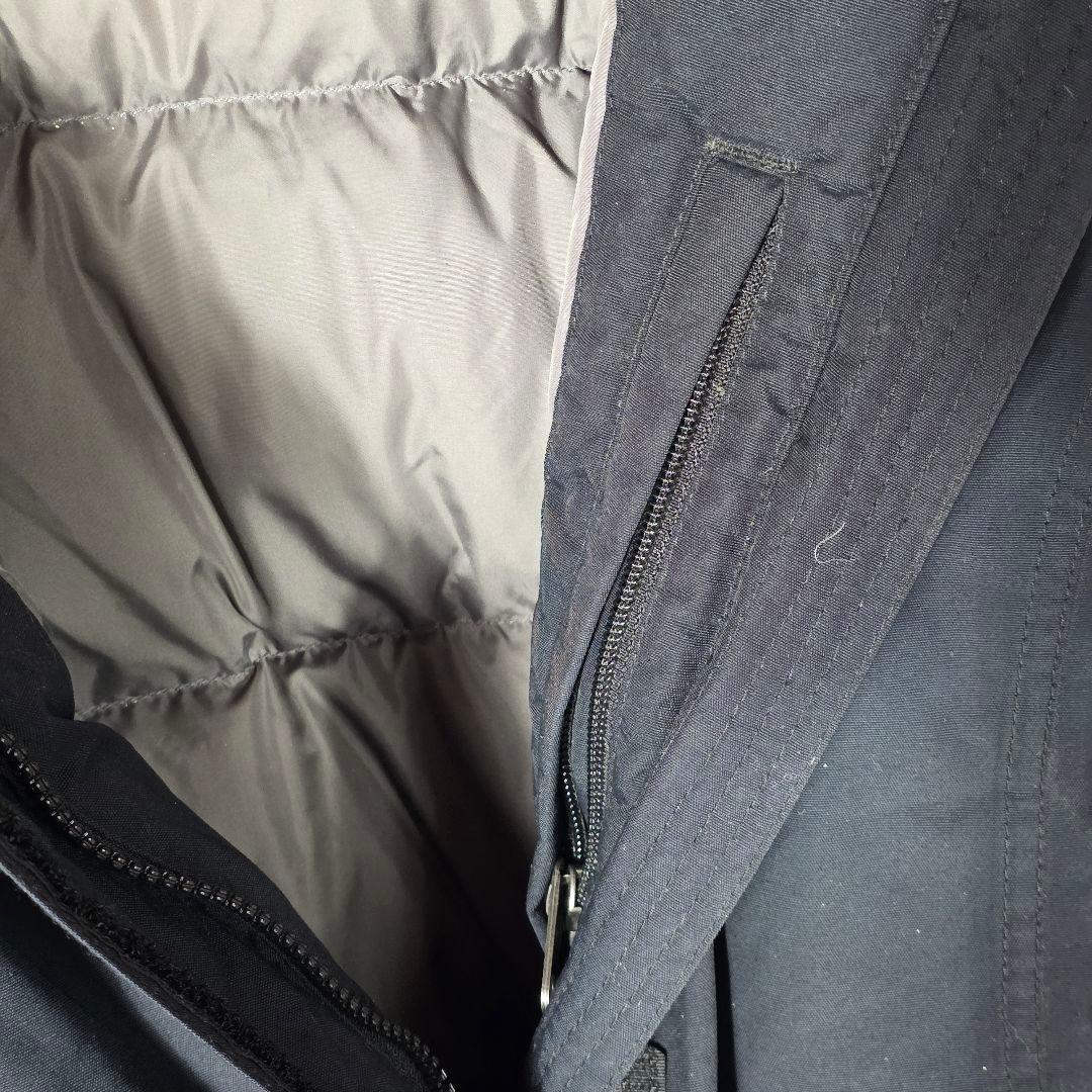 極暖✨️ノースフェイス ファーダウンジャケット 550フィル 黒 M