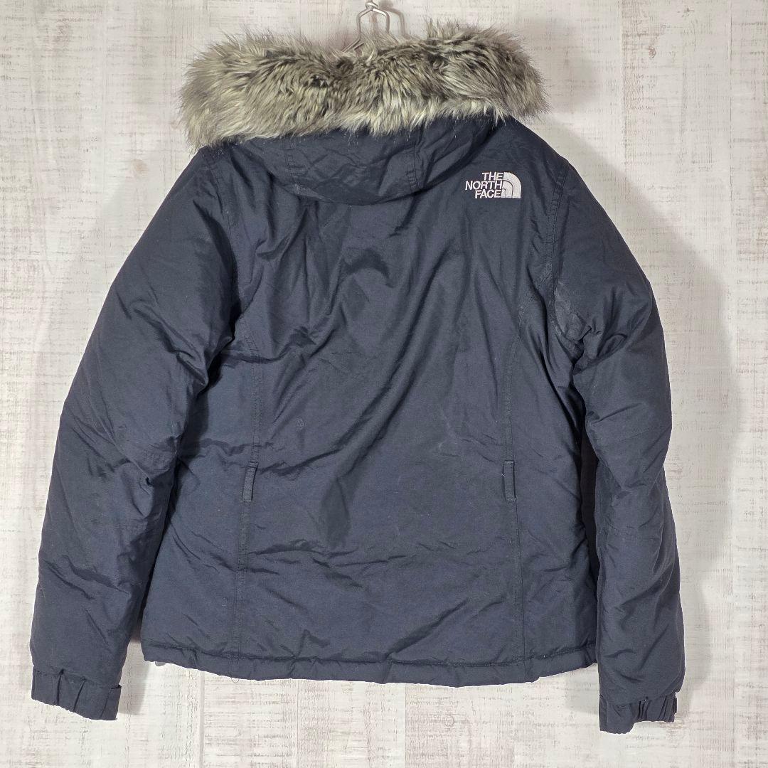 極暖✨️ノースフェイス ファーダウンジャケット 550フィル 黒 M