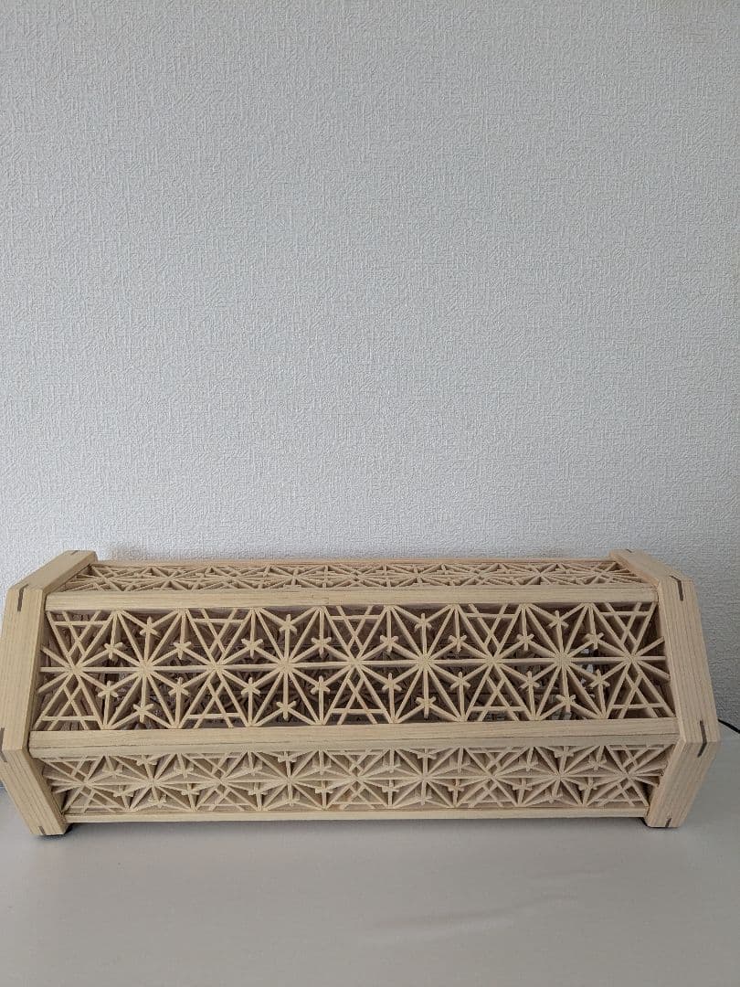 組子細工ランプ(横置き、縦置き両方出来ます。)