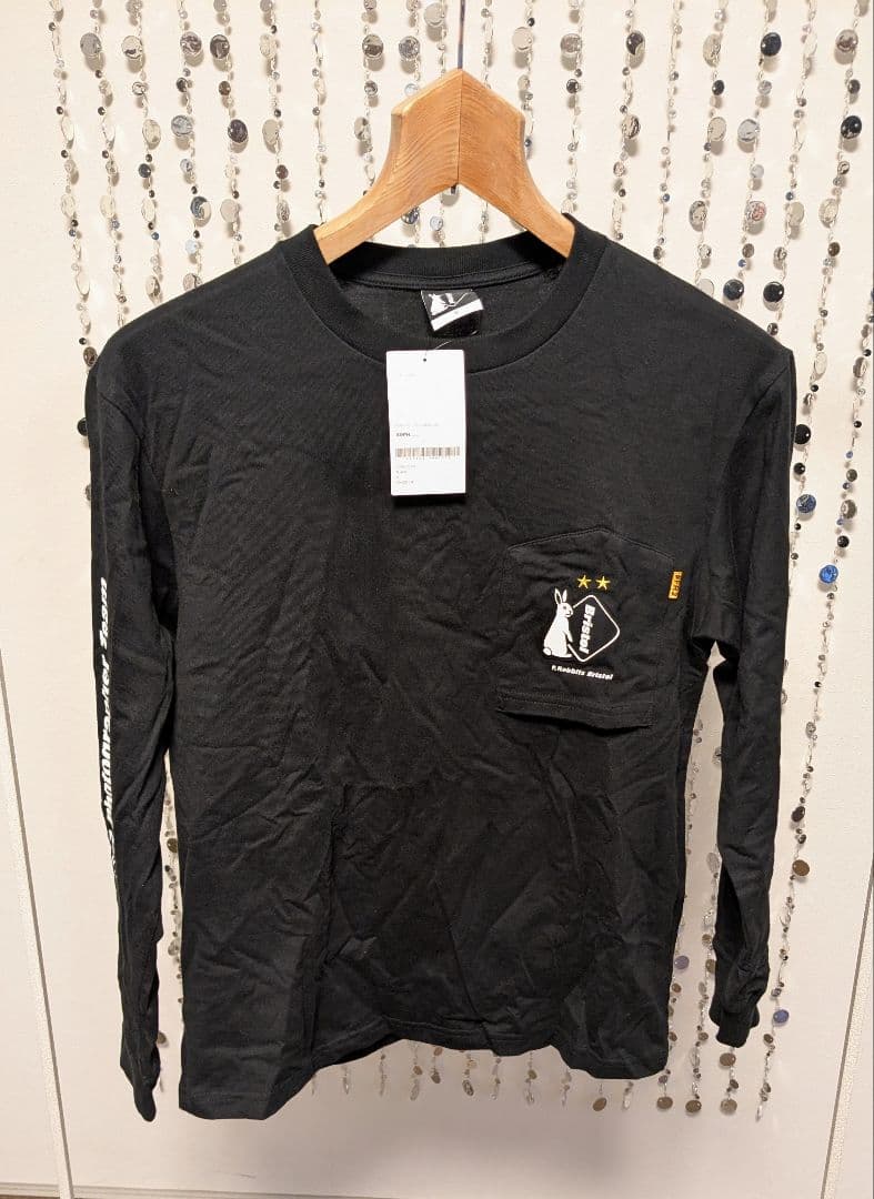 新品 20FW FCRB × #FR2 POCKET L/S TEE 黒 S