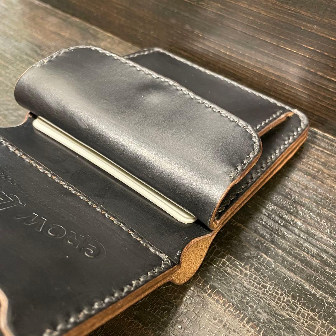 HORWEEN クロムエクセル　ショートトラッカーウォレット　三つ折り