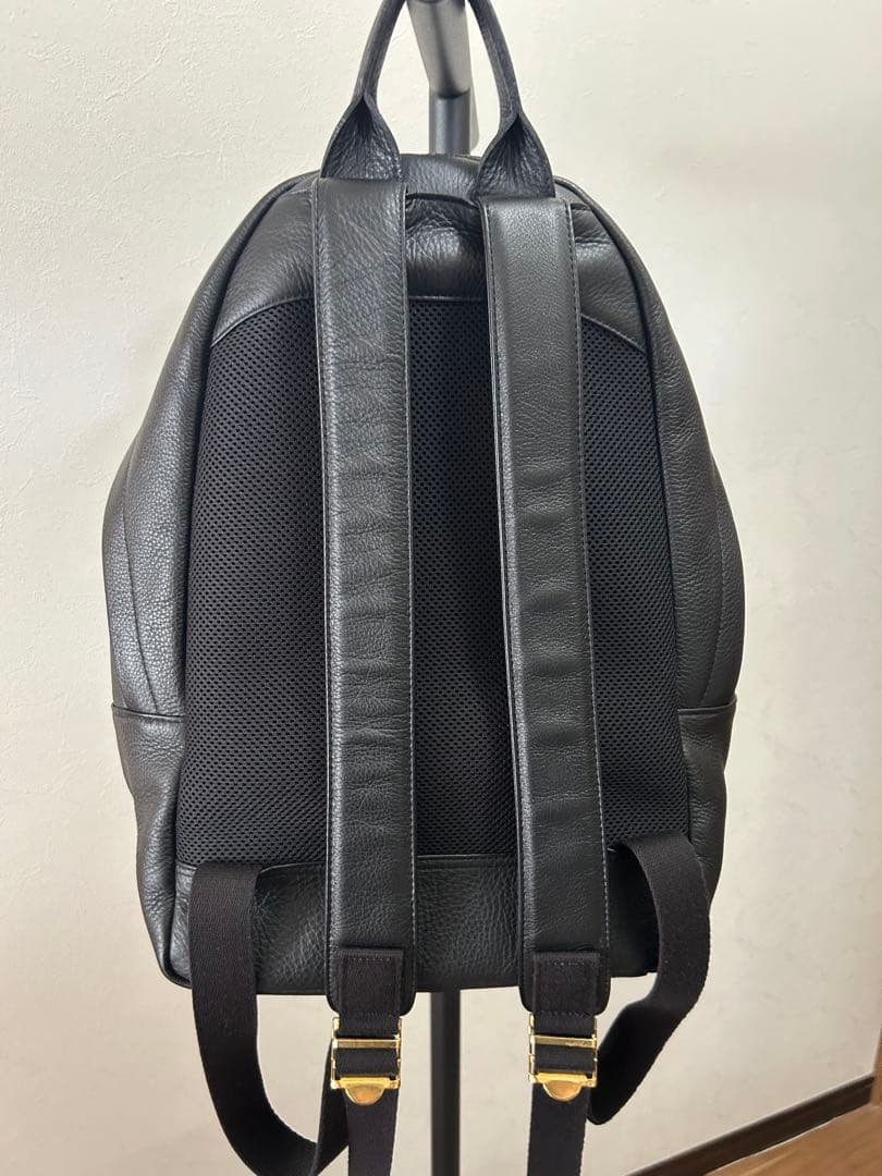 ch!iiibag/チーバッグ leather backpack ブラック