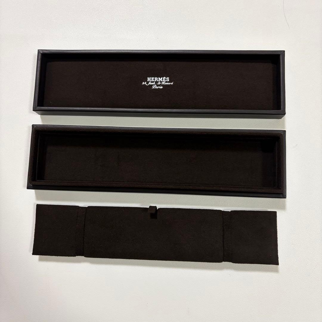 美品　エルメス　シェーヌダンクル　ブレスレット　空箱　ケース　A