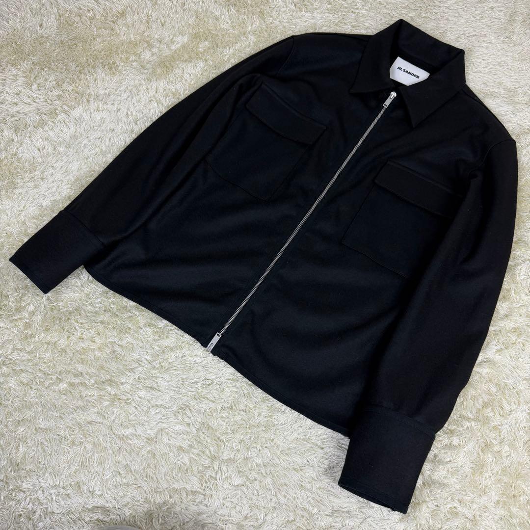 ジャケット・アウター 22AW JIL SANDER WOOL MELTON JACKET