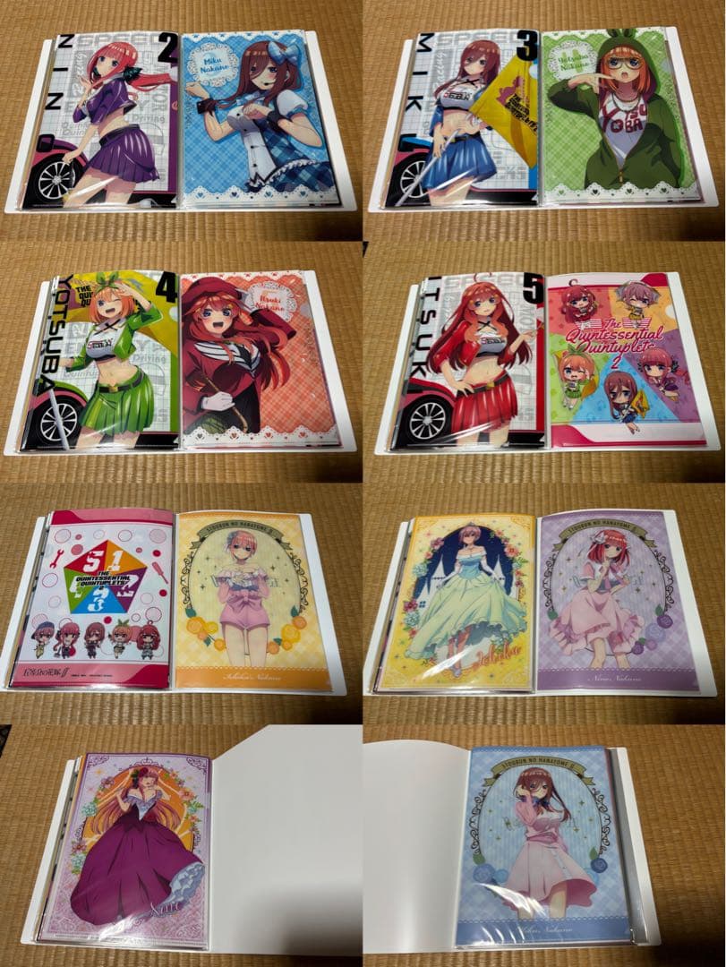 五等分の花嫁 クリアファイル 167枚