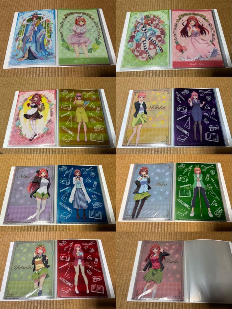 五等分の花嫁 クリアファイル 167枚