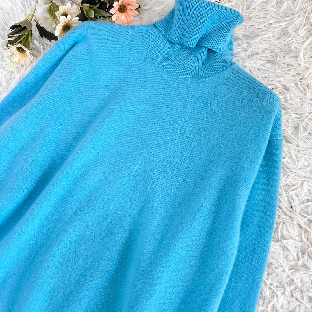 BLAMINK ブラミンク カシミヤ 100％ タートルネック ニット