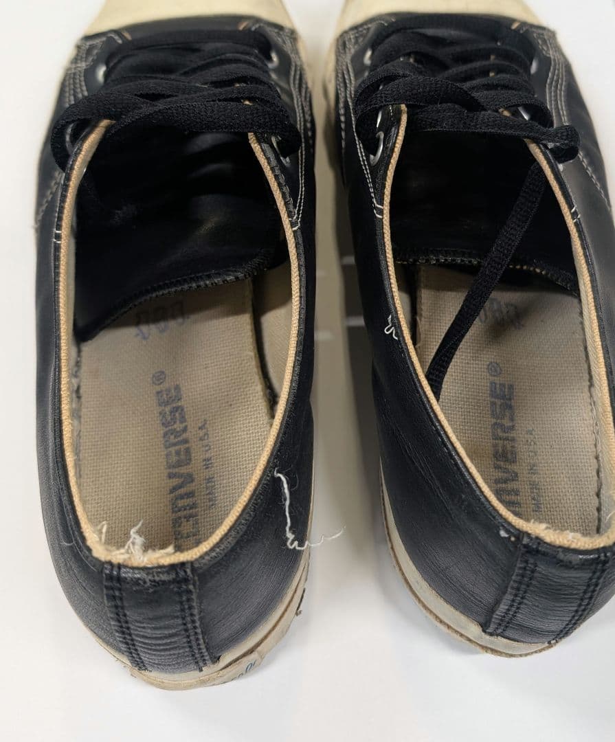 は*か様 コンバース　レザー　ジャックパーセル