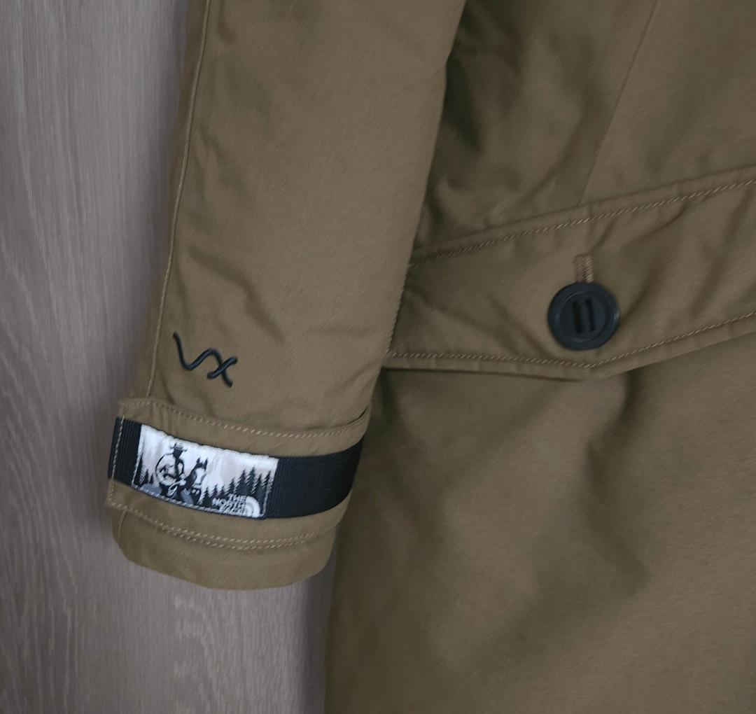 しまこ ノースフェイス中綿サファリジャケット