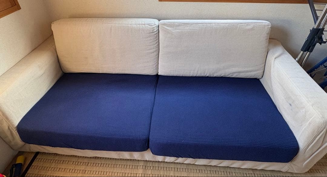 無印良品　ファブリックソファ　2.5シーター