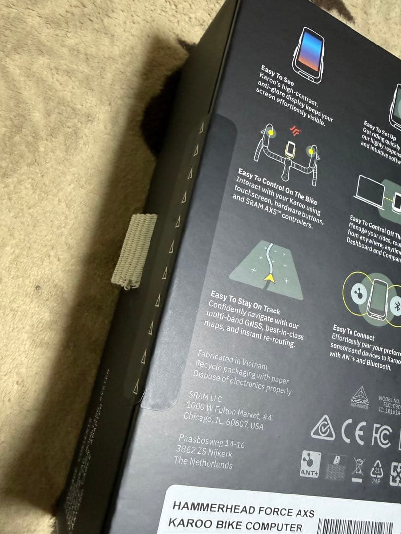 Hammerhead Karoo サイクルコンピューター