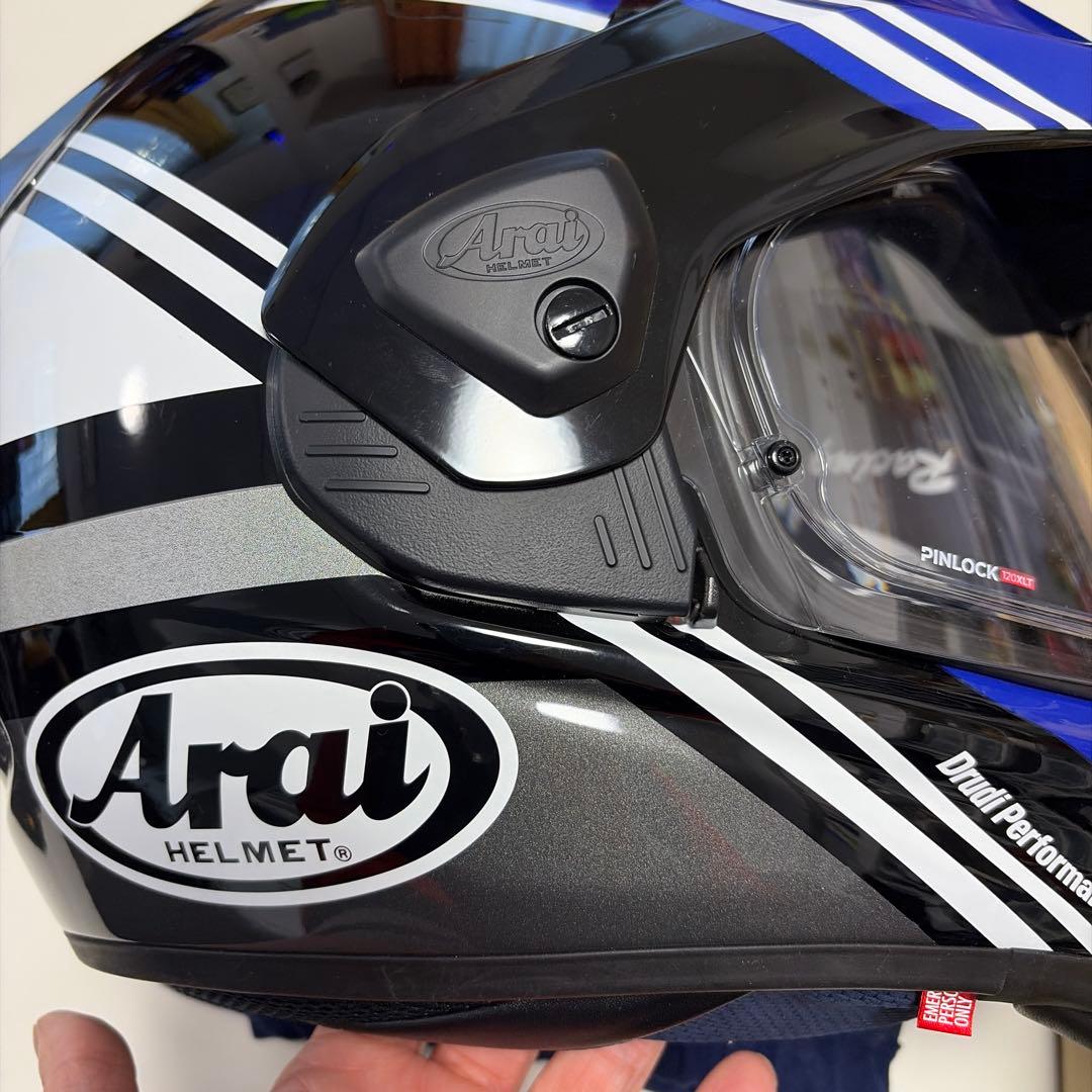 Arai ツアークロス　V　コスミック　 青/黒/白　Lサイズ　美品！