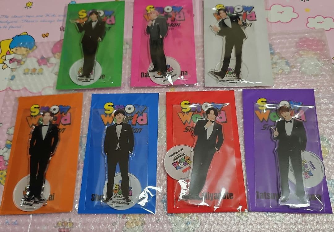  Man　 World アクスタ　7個セット