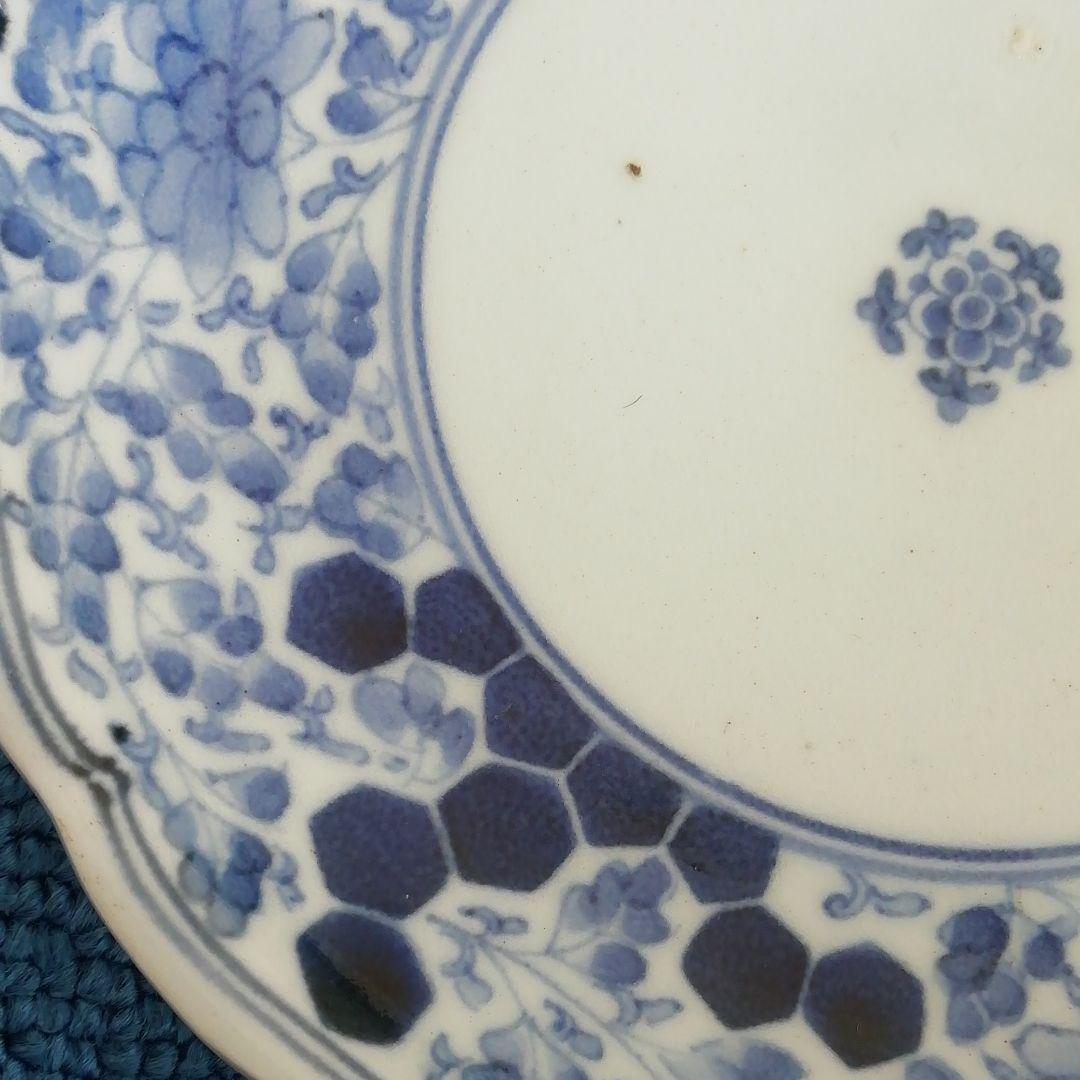 花唐草古伊万里皿