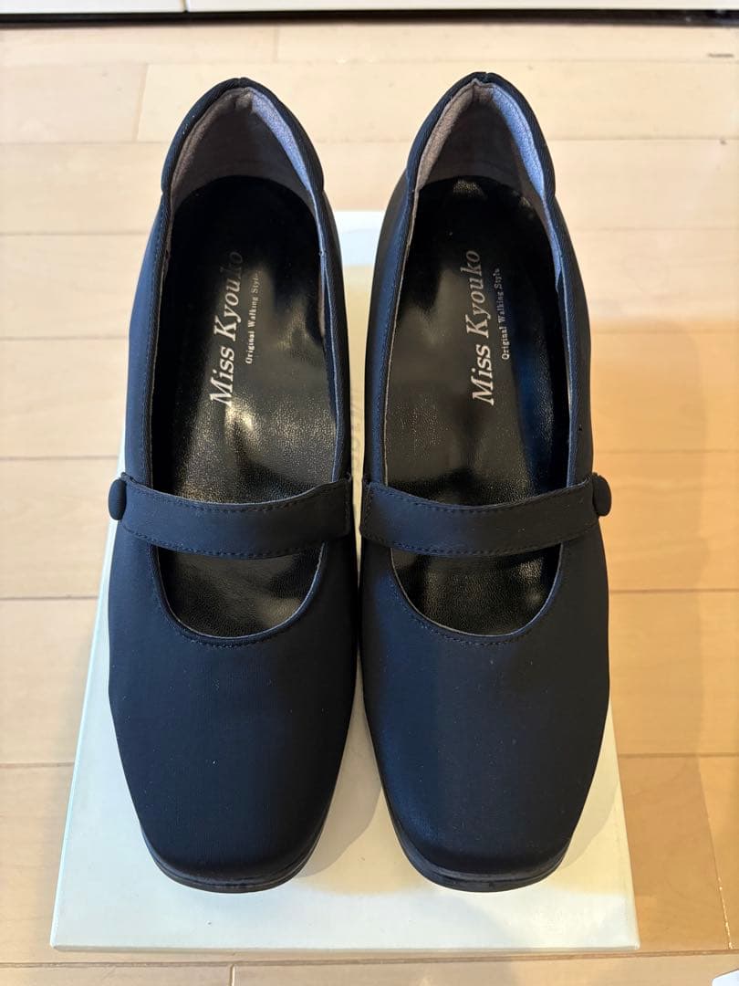 ミスキョウコ　らくちんフォーマルパンプス　22.5