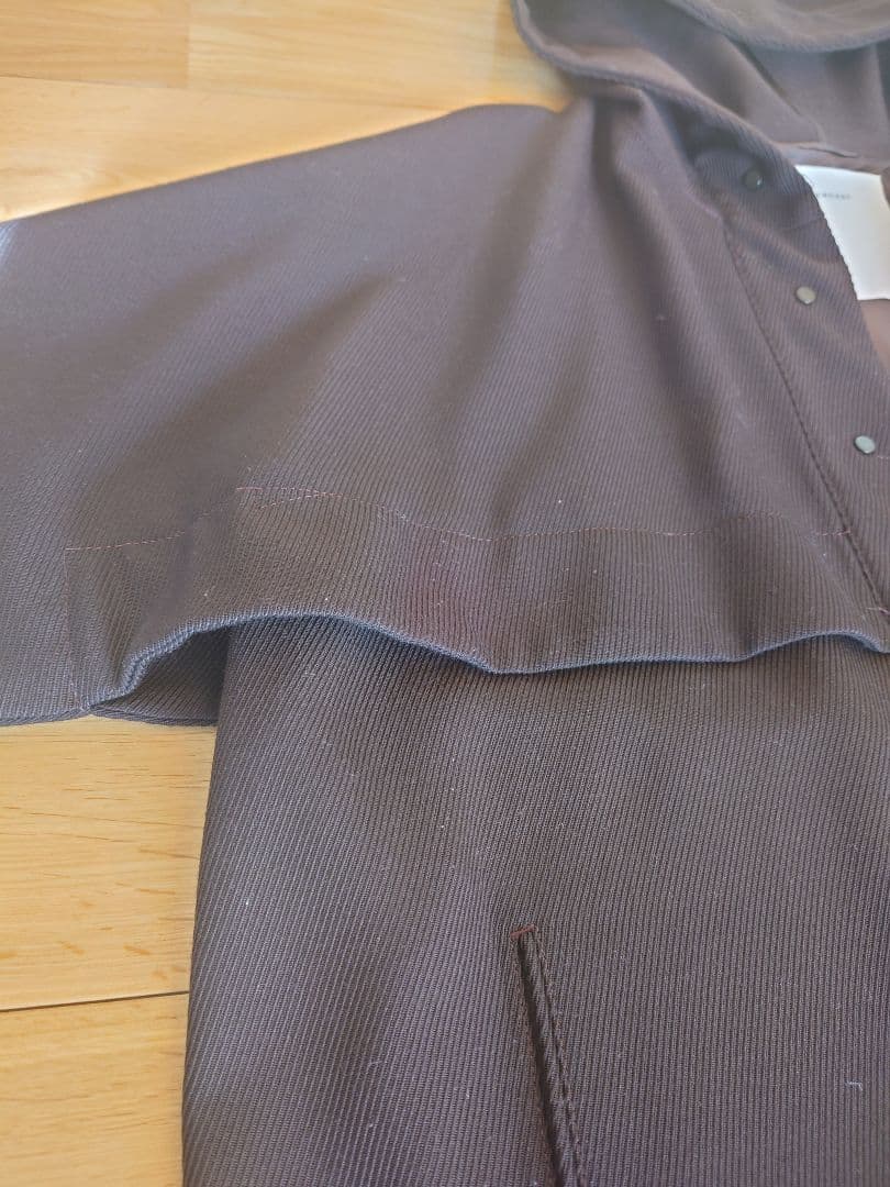 OVERCOAT 大丸製作所 2 フーデッドコート　ウール　サイズ1 ブラウン