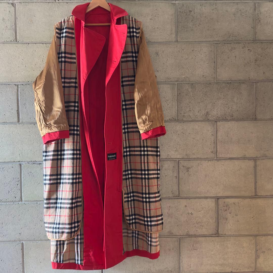 【VINTAGE】 BURBERRYS ENGLAND製 ライナー付き