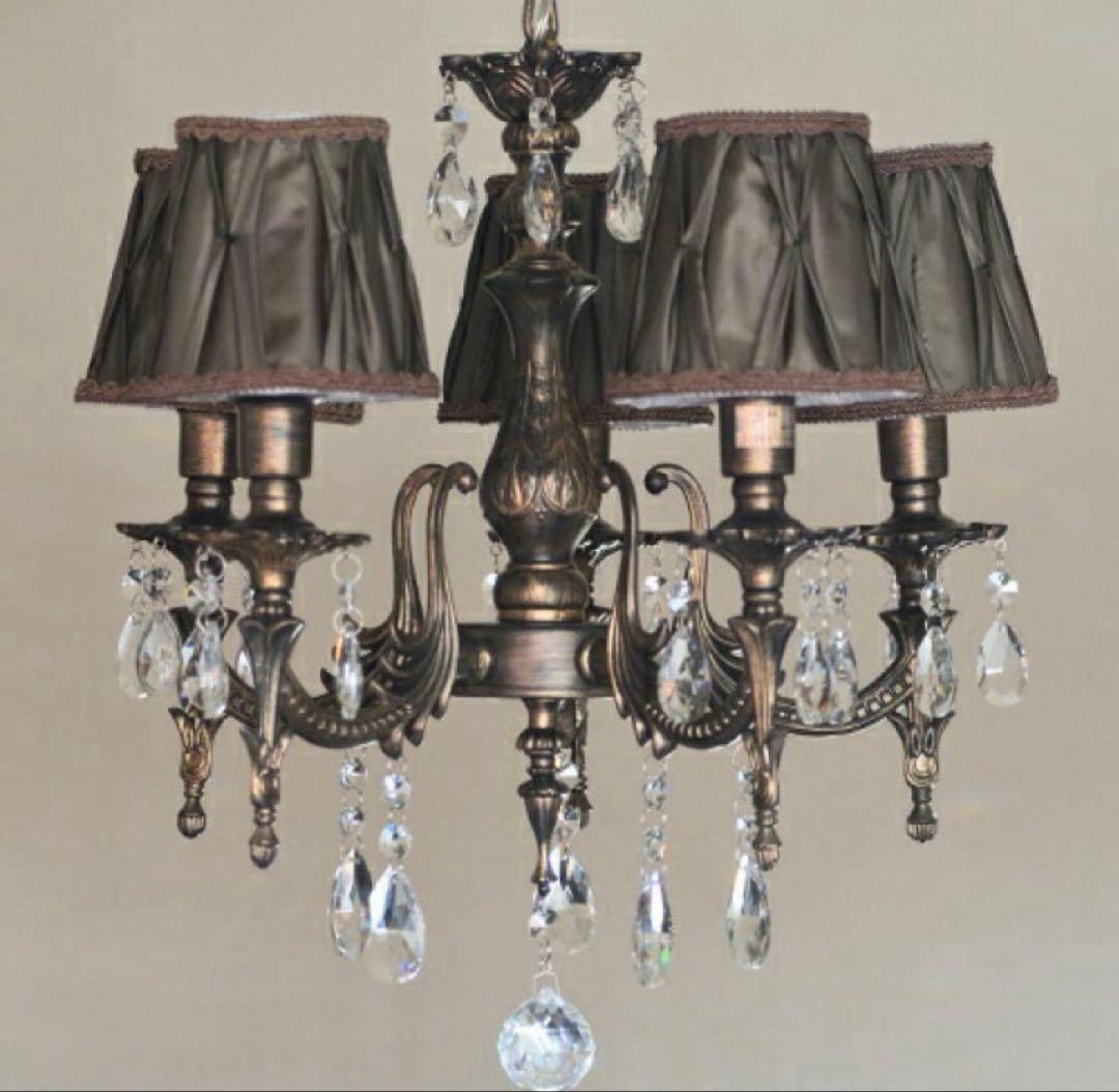 Umbrella シャンデリア LED対応 5灯