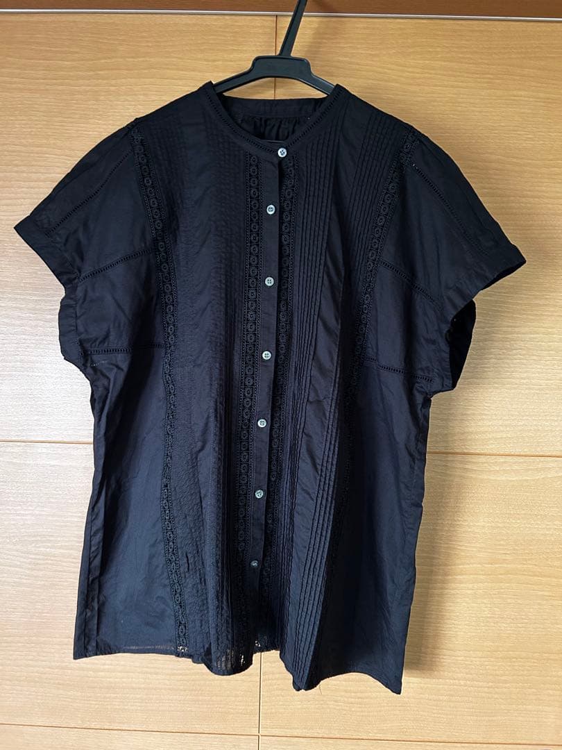 ケミカルレースフレンチブラウス　spick & span