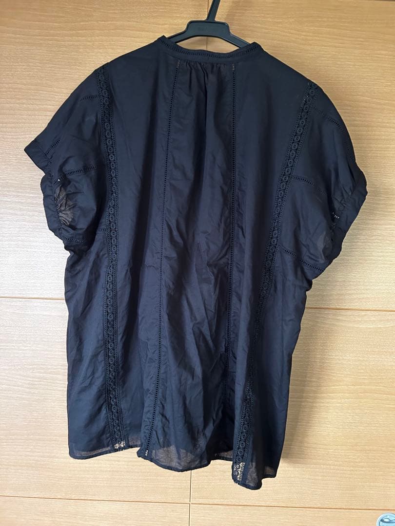 ケミカルレースフレンチブラウス　spick & span