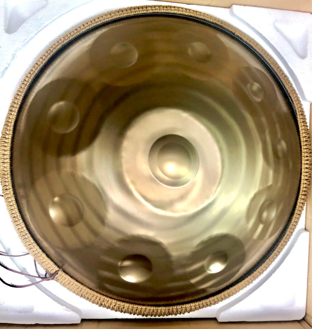 ハンドパン　56センチ　10音　A3＝440Hz Dマイナー