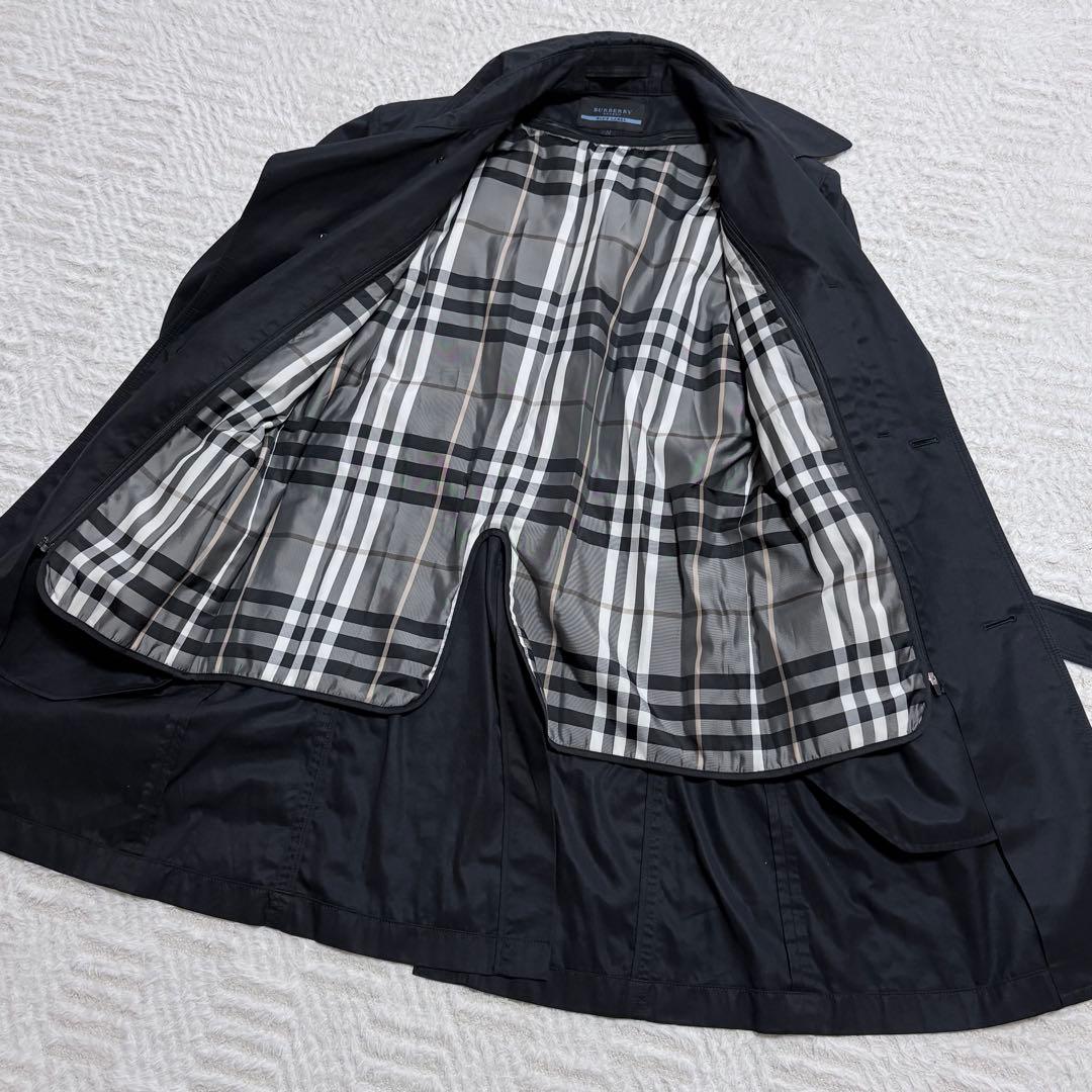 美品✨BURBERRY LONDON BLUE LABEL 濃紺 トレンチコート