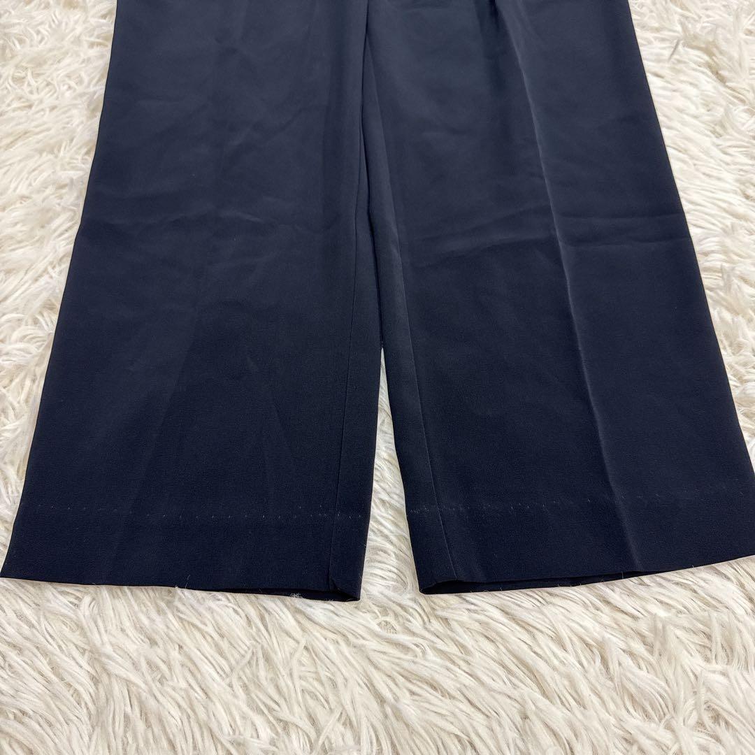 【極美品】ROPE ロペ スーツ ノーカラー ネイビー 金ボタン 40