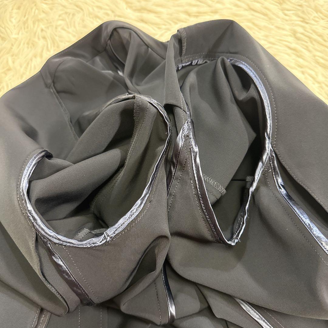 【極美品】ROPE ロペ スーツ ノーカラー ネイビー 金ボタン 40