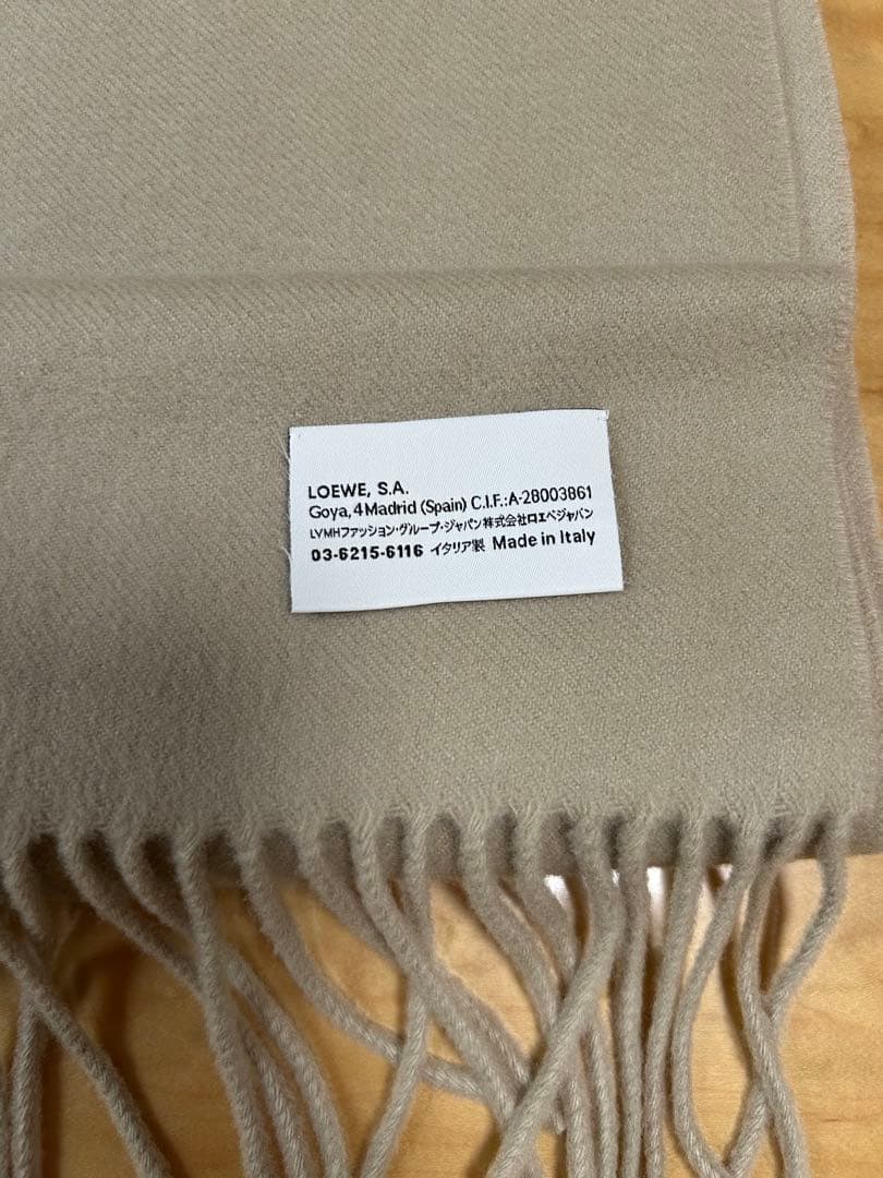 ロエベ　アナグラム　マフラー