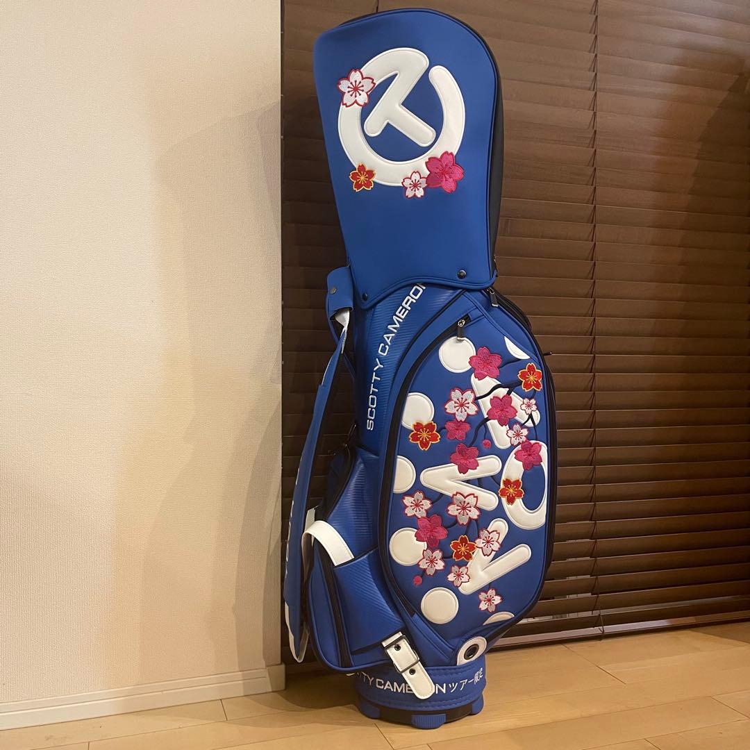 SCOTTY CAMERON 25フェスティバル ツアー限定 キャディバッグ 桜