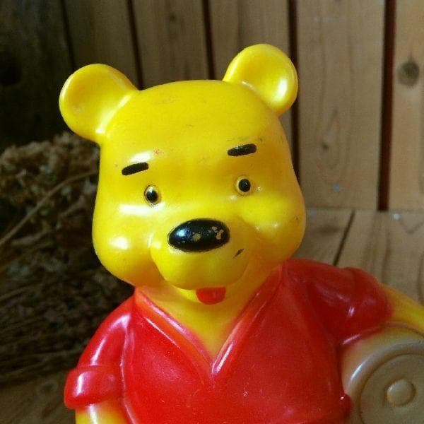 稀少*ディズニープロダクション*古いクマのプーさん スタンドライト照明