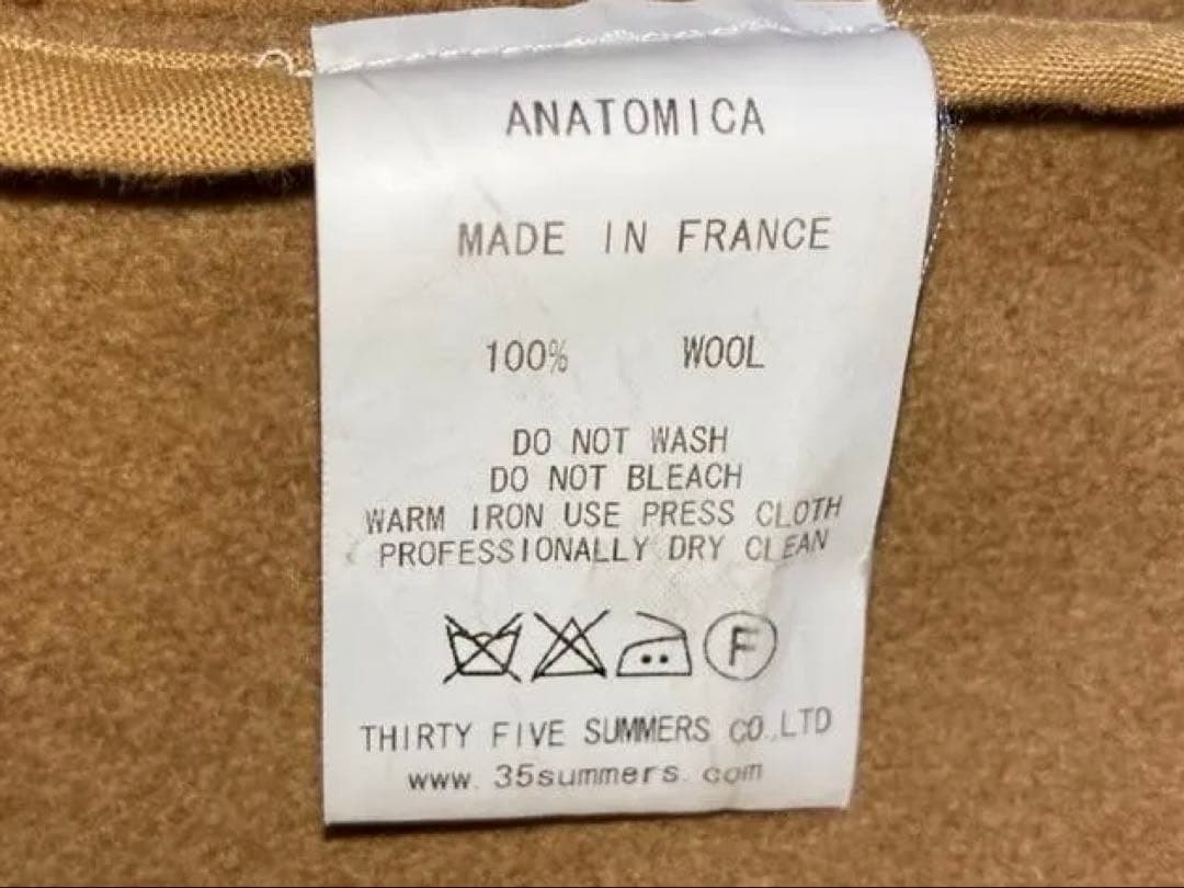 ANATOMICA CD LONG COAT Made in France　M