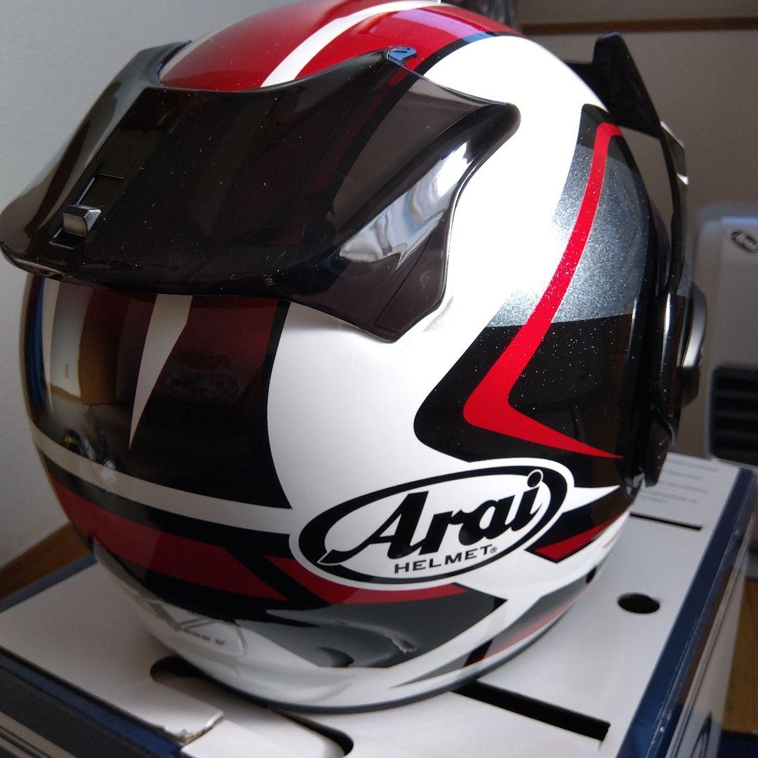 アライ　ツアークロスV　ディスカバリー赤白　XLサイズ美品