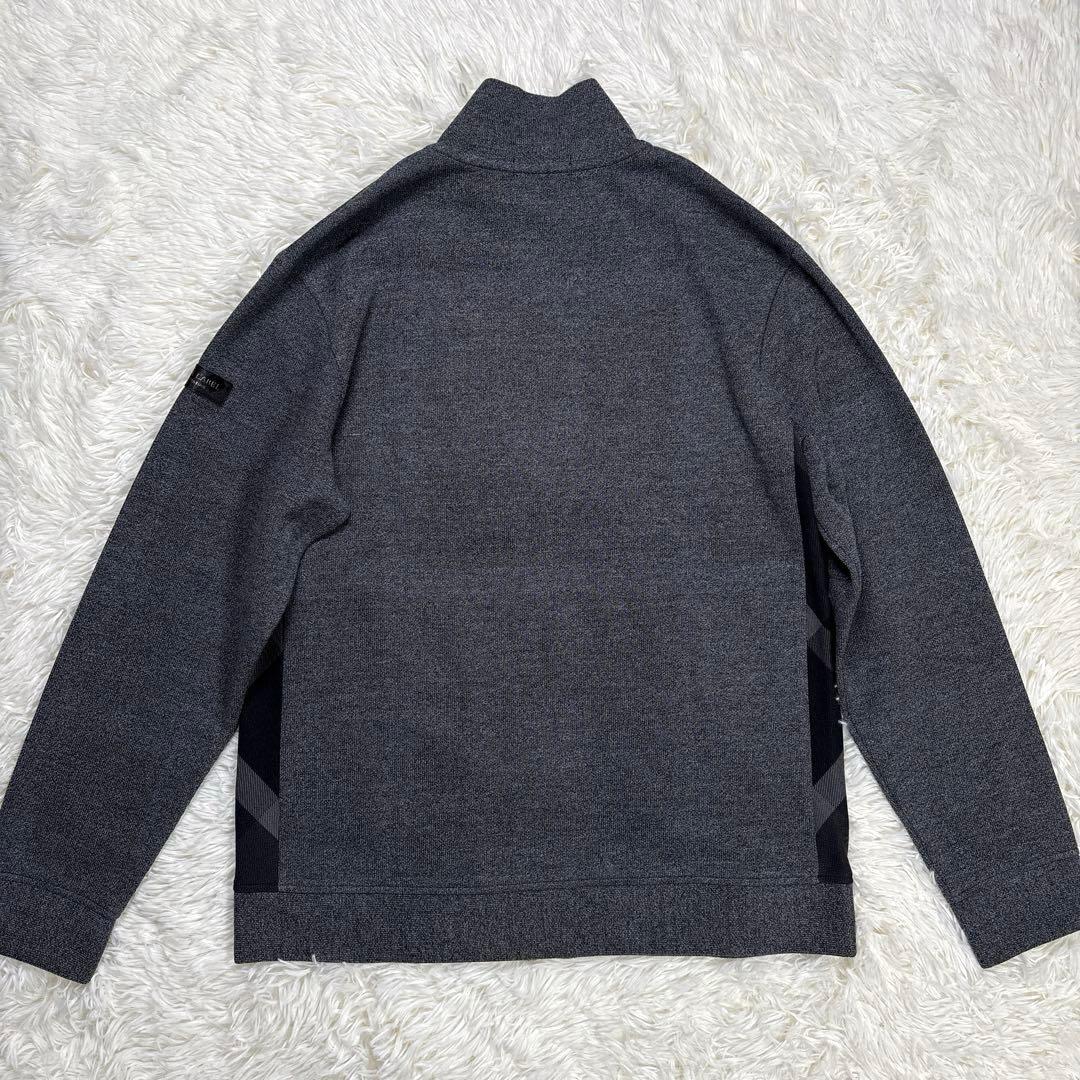 ✨未使用✨ブラックレーベルクレストブリッジ　ブルゾン　フルジップ　裏地チェック柄