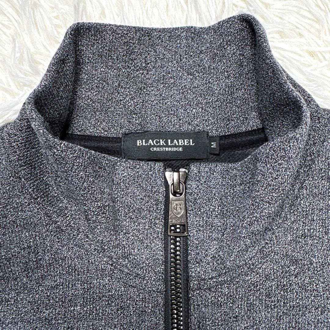 ✨未使用✨ブラックレーベルクレストブリッジ　ブルゾン　フルジップ　裏地チェック柄