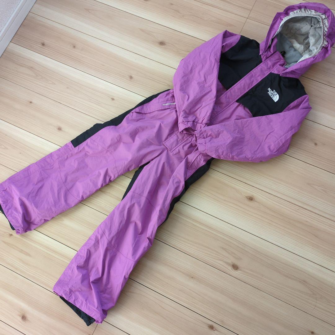 美品　THE NORTH FACE スノーウェア つなぎ ジャンプスーツ 130
