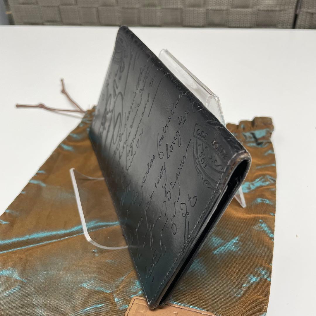 M*A様 Berluti カリグラフィー　黒　長札入れ